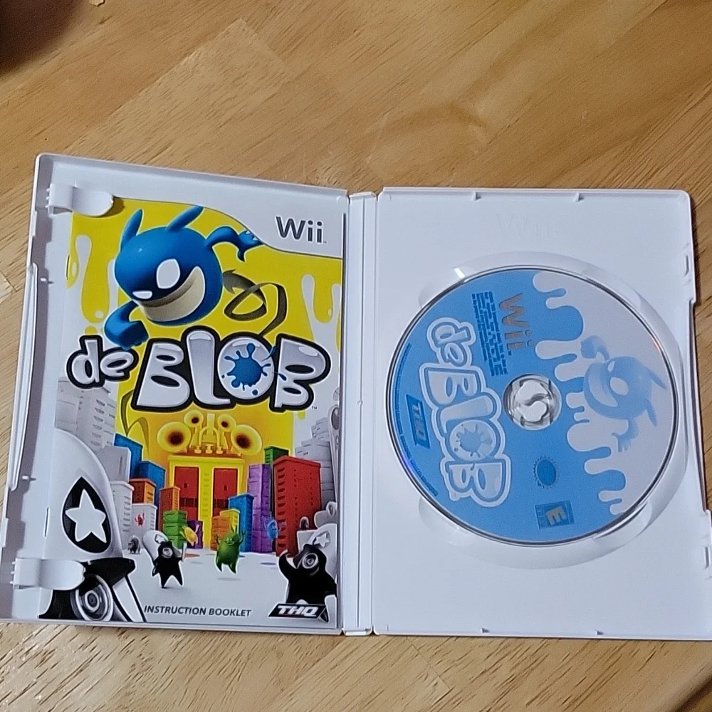 Wii de Blob video game - Picture 3 of 4